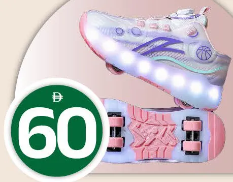 Kids Light Shoe With Wheel