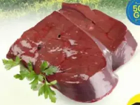 كبد بقري مذاب