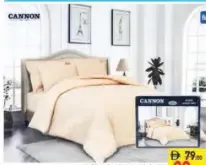 Cannon Fitted/Flat Sheet Set King 180TC