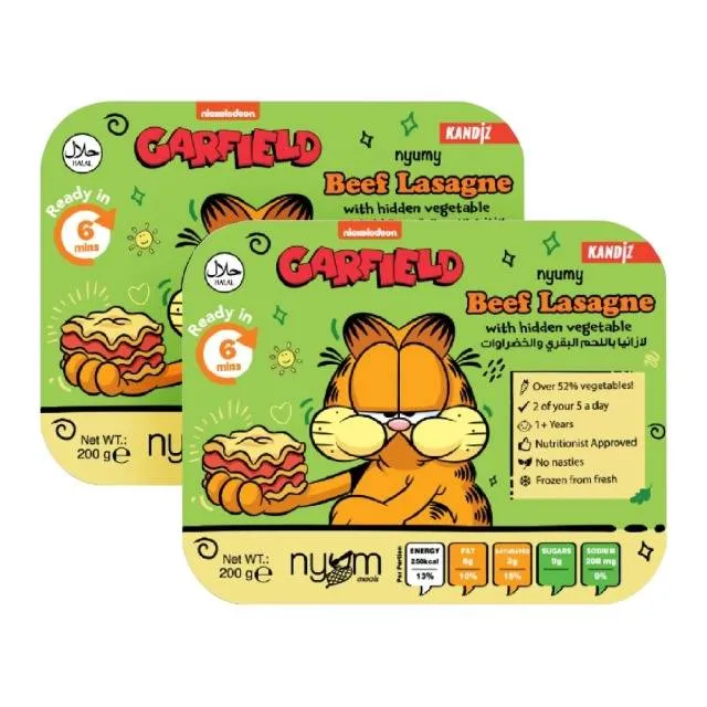 Nyum Meals Beef Lasagne Kids Meal