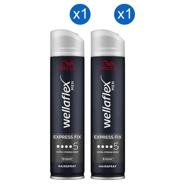 Wellaflex Express Fix Ultra Strong Hold Hairspray for Men