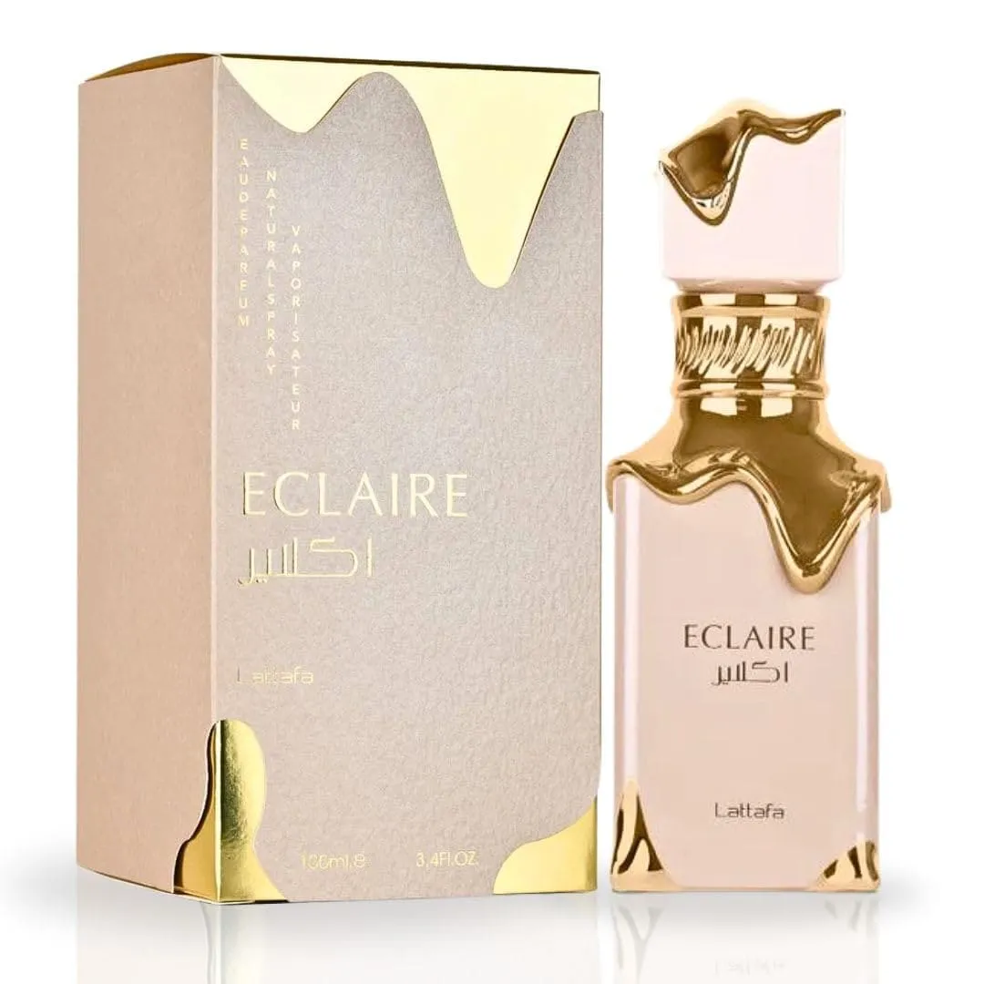 lattafa Eclaire بخاخ EDP (3.4 OZ) عطر ساحر طويل الثبات للنساء