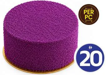 Purple Velvet Cake Small