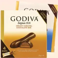 Godiva Belgium Chocolate Creamy/Caramel