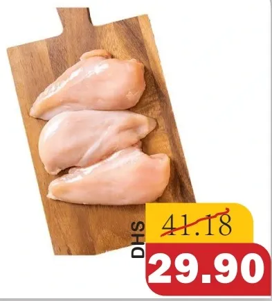Plain Defrosted Chicken Breast