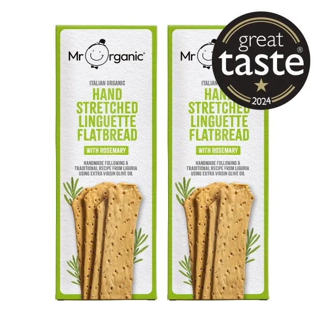 Mr Organic خبز مسطح لينغويت