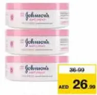 Johnson's Natural Soft Skin Cream