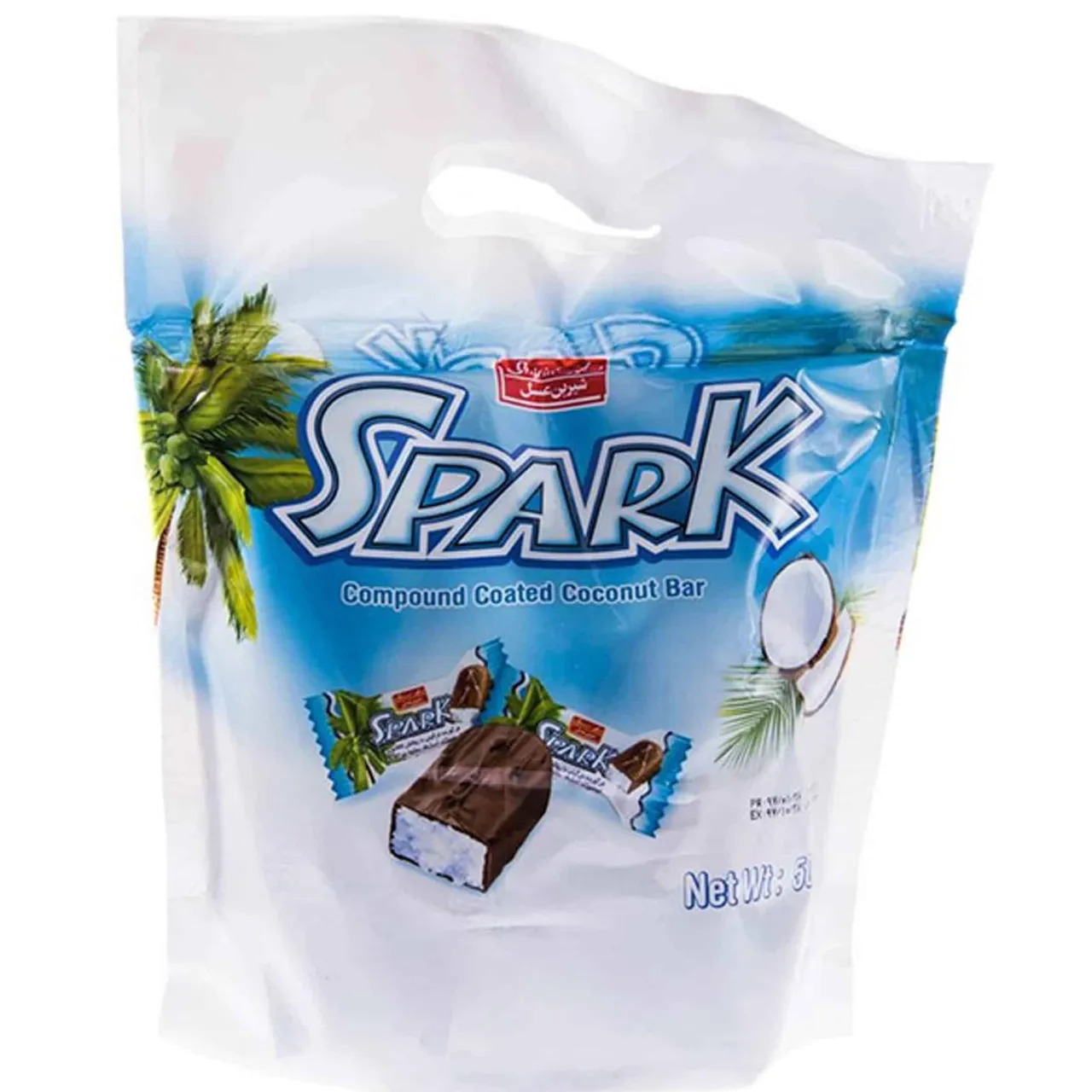 Spark سبارك لوح شوكولاتة بجوز الهند