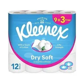 Kleenex لفائف ورق التواليت - 12 Pcs