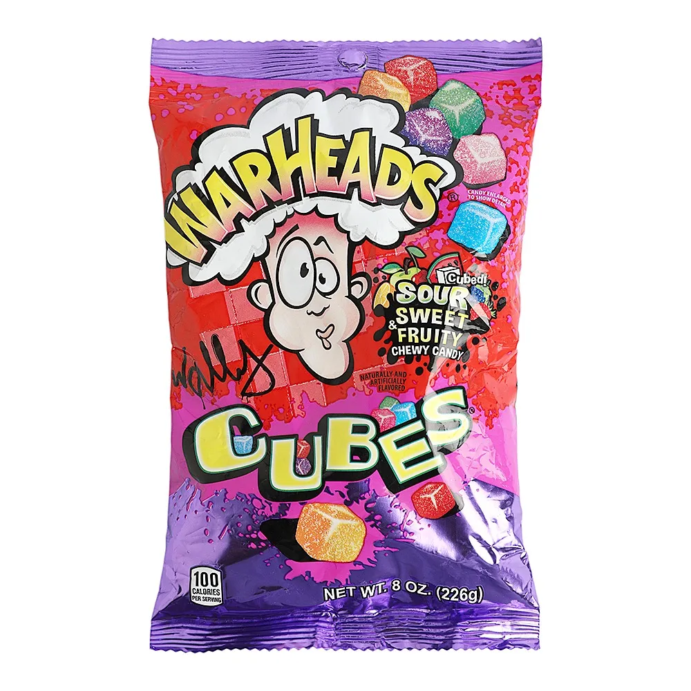 Warheads مكعبات مضغ حامضة