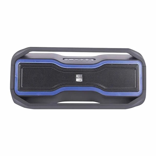 Altec Lansing RockBox - Waterproof, Wireless, Bluetooth Speaker, Floating, IP67, Portable Speaker, Strong Bass, Rich Stereo System, Microphone, 100 ft Range, Lightweight, 12-HOUR Battery, LED Lights