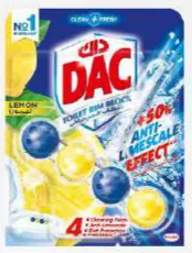 Dac Toilet Rim Block Lemon + Lavender