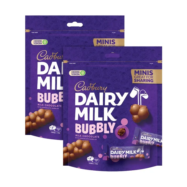 Mondelez Cadbury Dairy Bubbly Mini Milk Chocolate