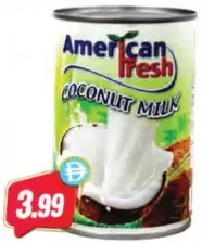 American Fresh Coconut Milk