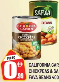 California Garden / Safwa Chickpeas & Fava Beans