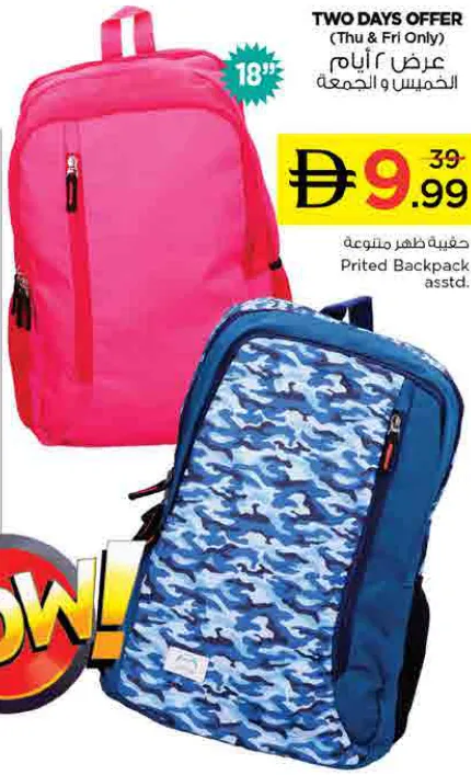 حقيبة ظهر متنوعة