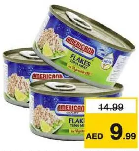 Americana LM Tuna Flakes In Veg Oil