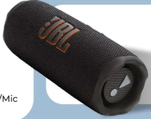 JBL مكبر صوت محمول مقاوم للماء Flip7