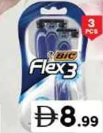 Bic Shaving Razor M Flex3 Comfort Blister