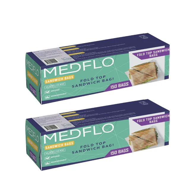 Medflo Sandwich Bag - 2 x 150 Pcs