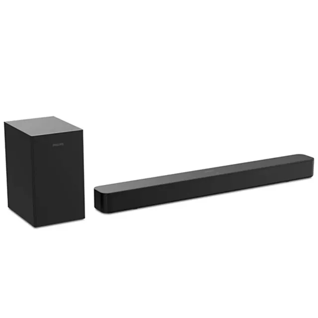 Philips Soundbar TAB4500 2.1 Channel with Wireless Subwoofer, 140W Max Output, Bluetooth 5.4