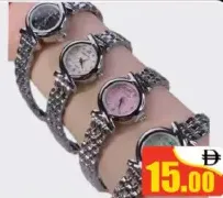 Bubble Time Lds Chain Watch