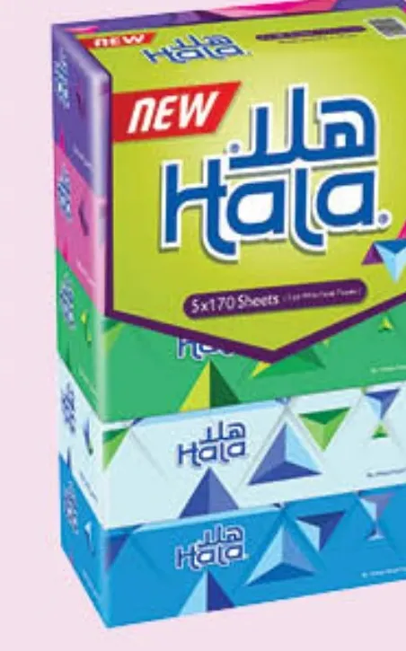 Hala Facial Tissue 2Ply