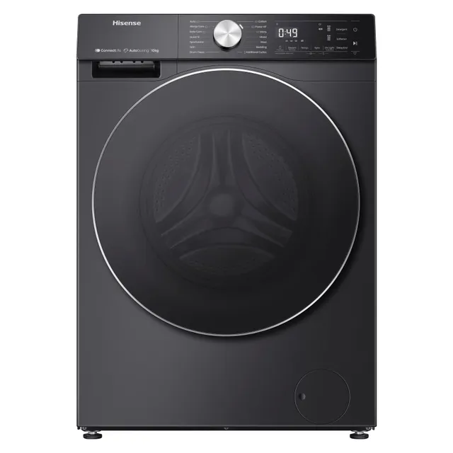 Hisense 5 Series ConnectLife Front Load Washing Machine With Wi-Fi WF5S1245BB Black