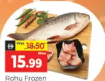 Rohu Frozen Fish 2UP/1UP