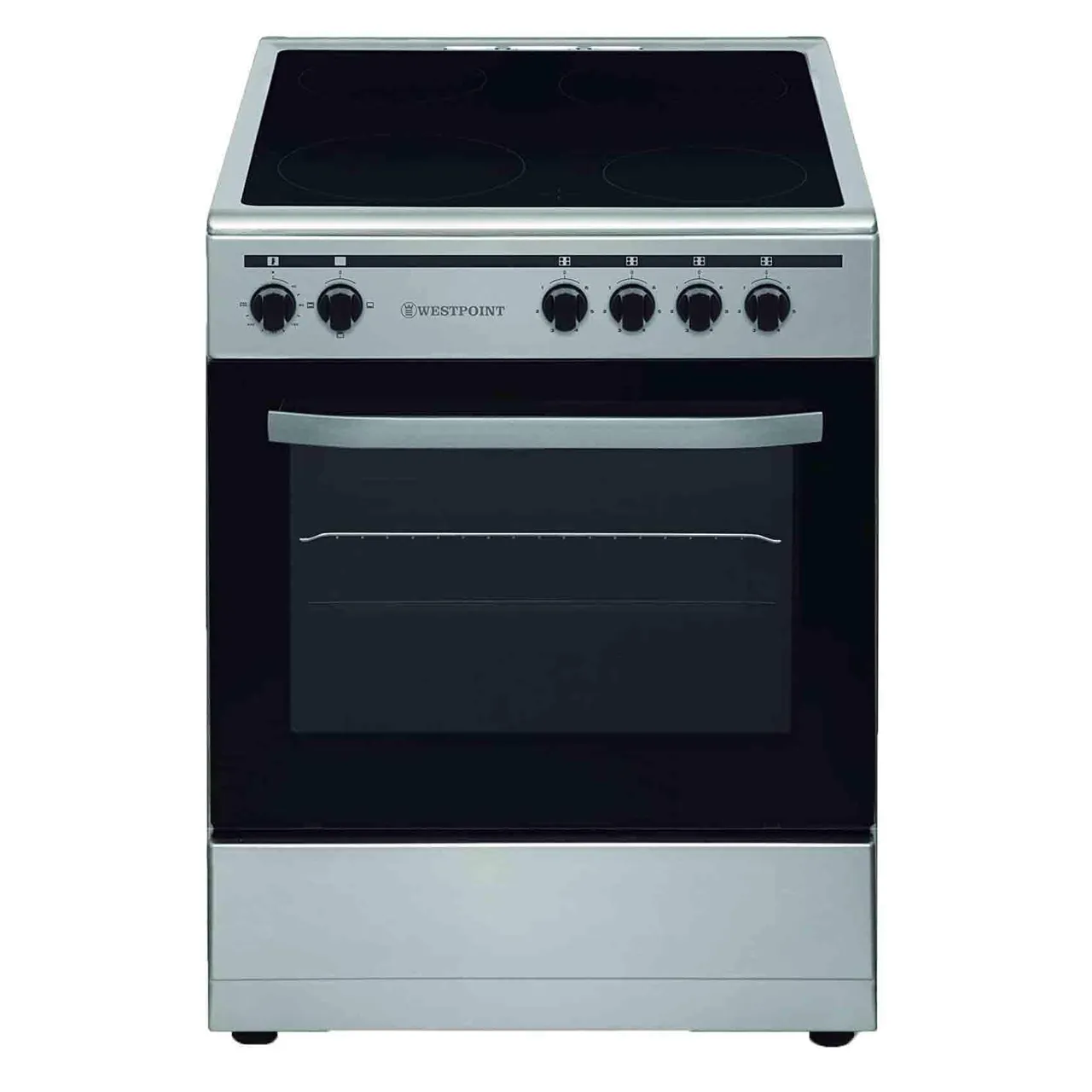Westpoint طباخ كهربائي WCAM6604E1DI أسود/فضي