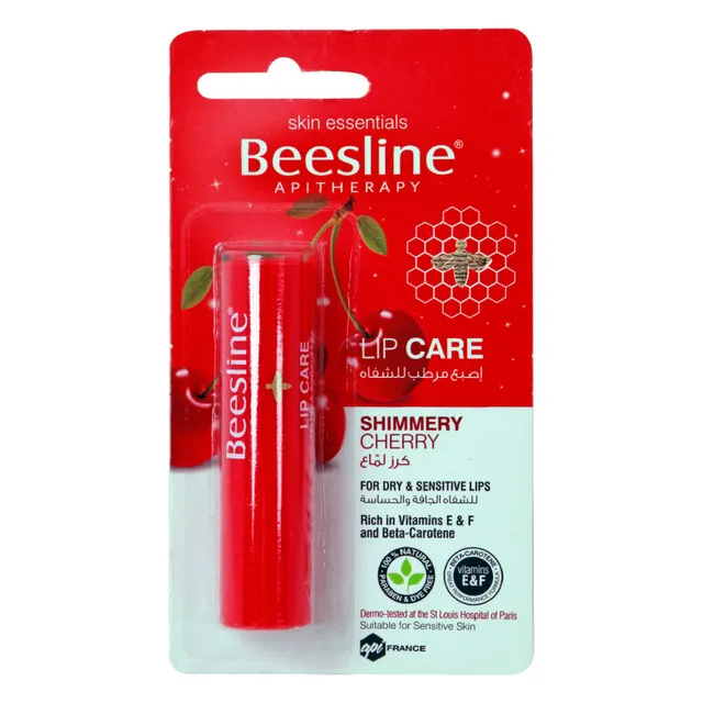 beesline Lip Care Shimmery Cherry