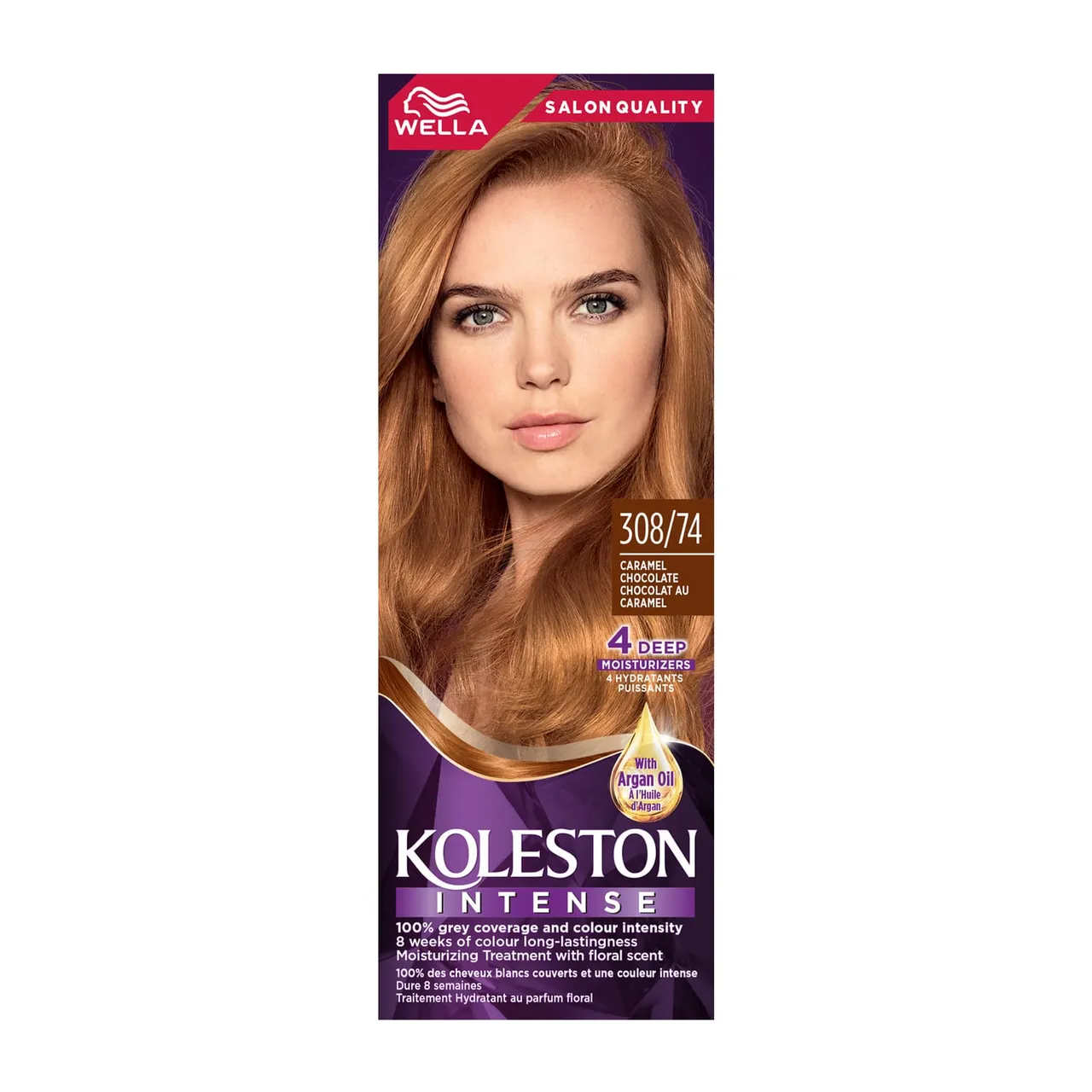 Koleston لون شوكولاتة كراميل مكثف Intense Caramel Chocolate 308/74 1 pkt