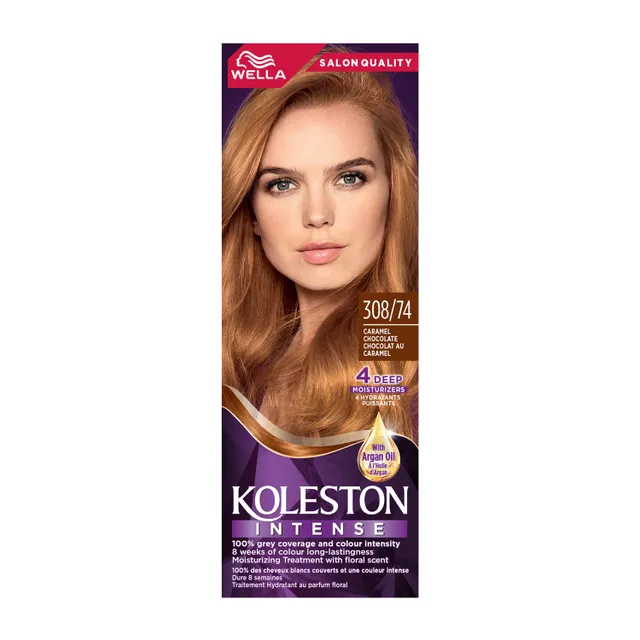 Koleston Hair Clear 308/74 Caramel Chocolate
