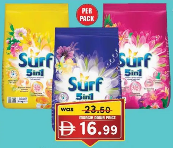 Surf مسحوق غسيل اكسترا كلين