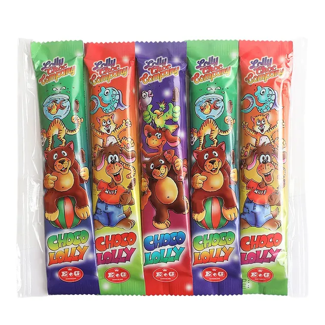 E + G Lolly Choc Company Choco Lolly - 5 Pieces