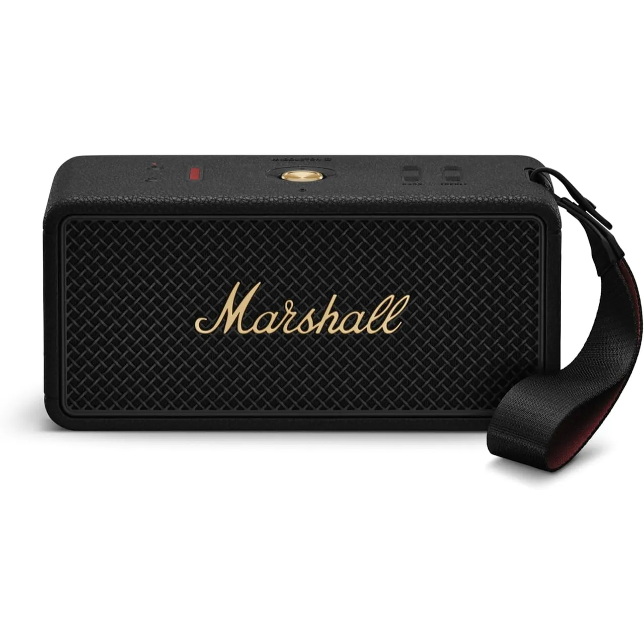Marshall مكبر صوت لاسلكي محمول Middleton II، أسود ونحاسي