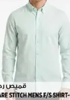 Square Stitch Mens F/S Shirt 06