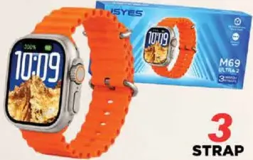 I5Yes Smart Watch Ultra M69 Ultra 2, Assorted