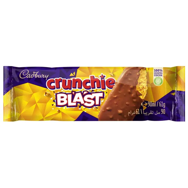 Cadbury Crunchie Blast Ice Cream