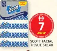 Scott Facial Tissue
