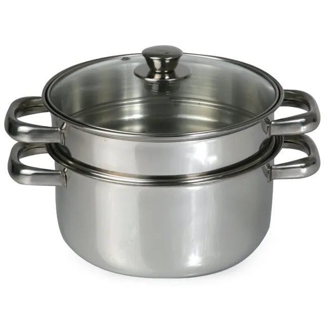 Topline Stainless Steel Steamer 20cm 2 Tiers
