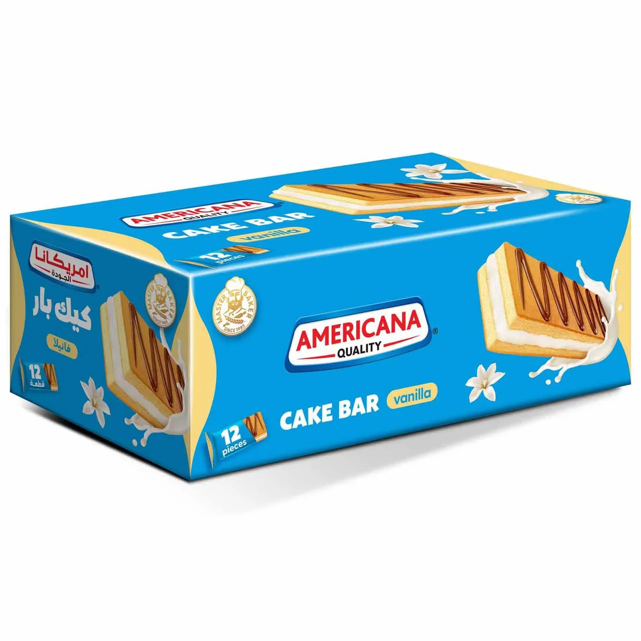 Americana كيك بار بالفانيليا
