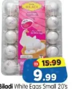 Bilad White Eggs Small