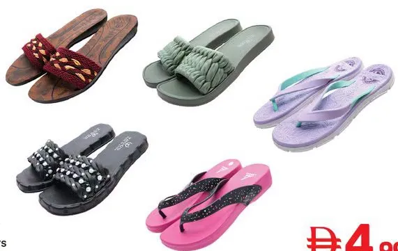 Ladies Slippers Assorted