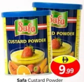 Safa مسحوق الكاسترد