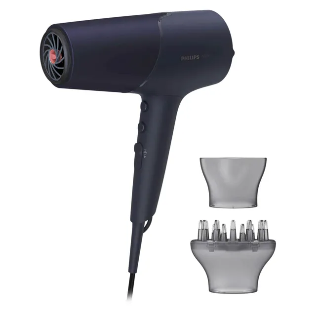 Philips 5000 Series Hair Dryer With Concentrator Nozzle 2300W BHD510 Black