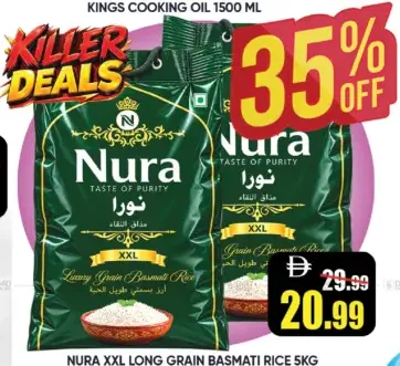Nura Basmathi Rice Xxl