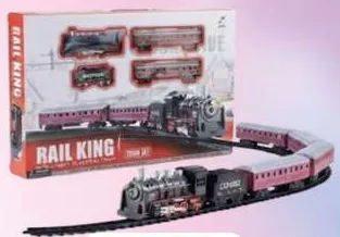 Rail King Battery Operated Train Track With Lgt & S DAT-19051-6