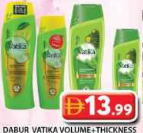 Dabur Vatika Volume+Thickness Shampoo ASSORTED