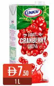 Unikai 100% Cranberry Juice